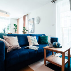 AFTER living/dining room